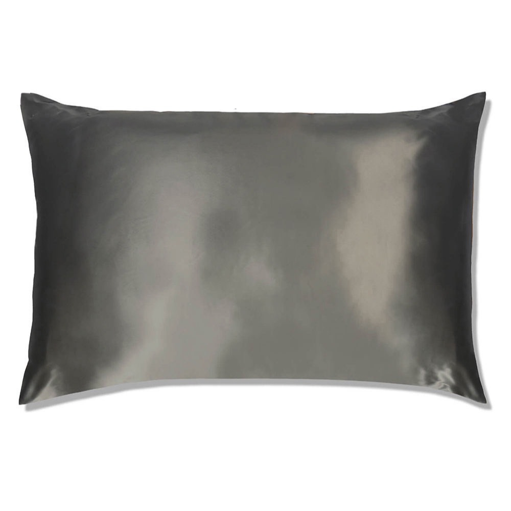 Pure Sol. Charcoal Mulberry Silk Pillowcase for hair and skin