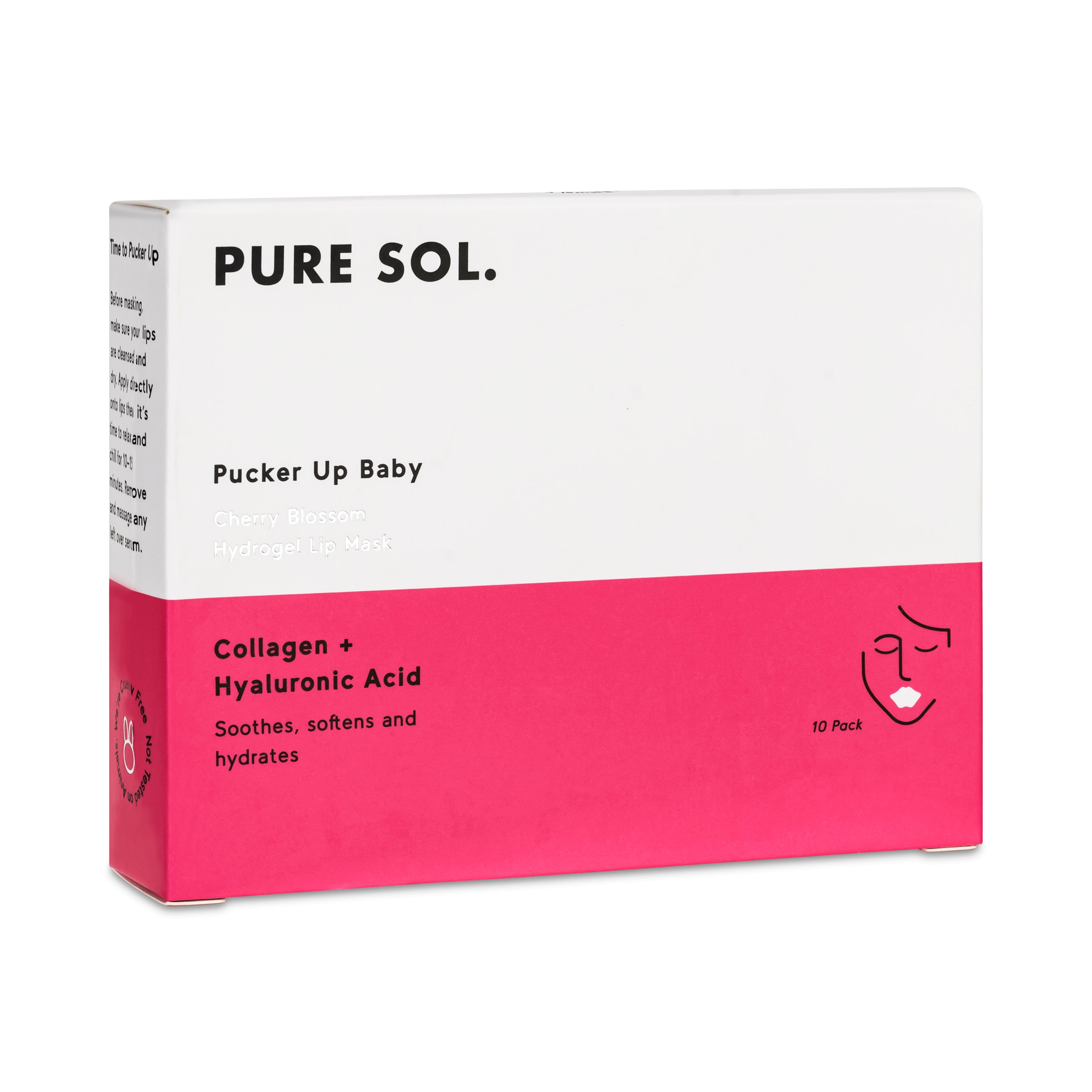 Pucker UP Hydrogel Lip Mask for women