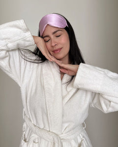 Blissful Sleep 100% Mulberry Silk Sleep Eye Mask