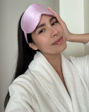 Load image into Gallery viewer, Blissful Sleep 100% Mulberry Silk Sleep Eye Mask