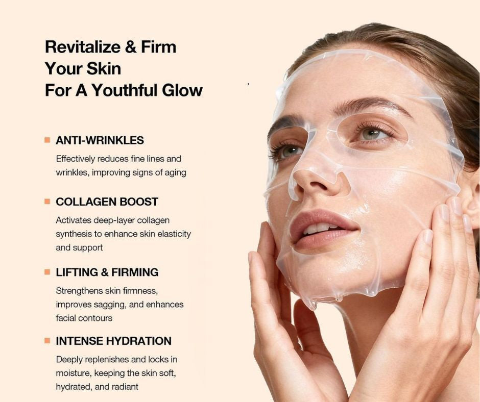 PURE SOL. Beauty Smooth Operator Beauty Collagen Sheet Mask