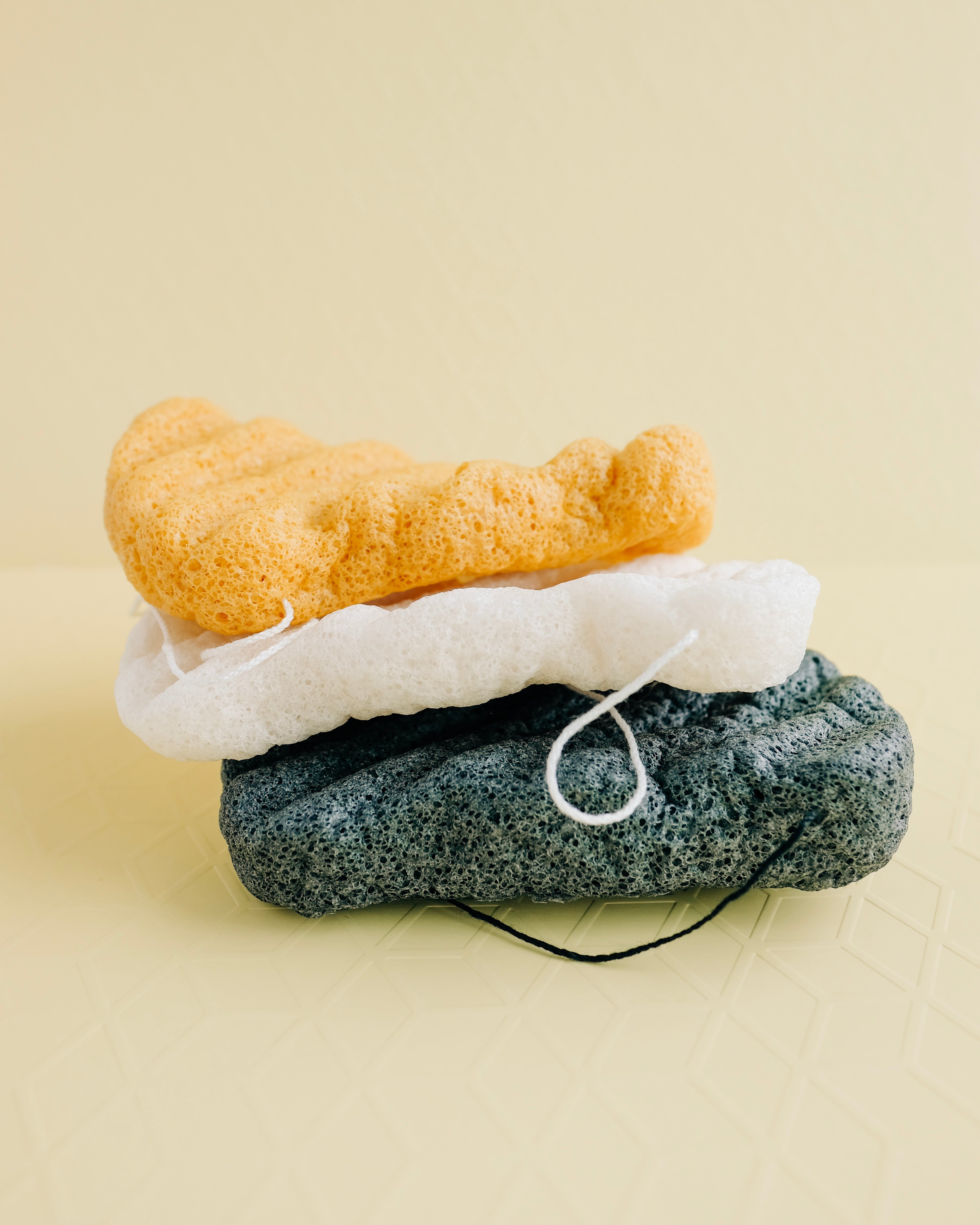 pure sol beauty konjac body sponge charcoal turmeric original sponge 