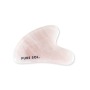 Rose Quartz Heart Gua Sha