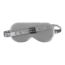 Load image into Gallery viewer, Charcoal Mulberry Silk Sleep Eye Mask