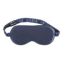 Load image into Gallery viewer, Navy Mulberry Silk Sleep Mask