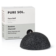 Pure Sol. Charcoal Konjac Face Sponge 